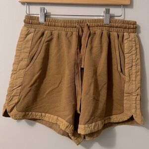 Women's Athletic Shorts in Brown